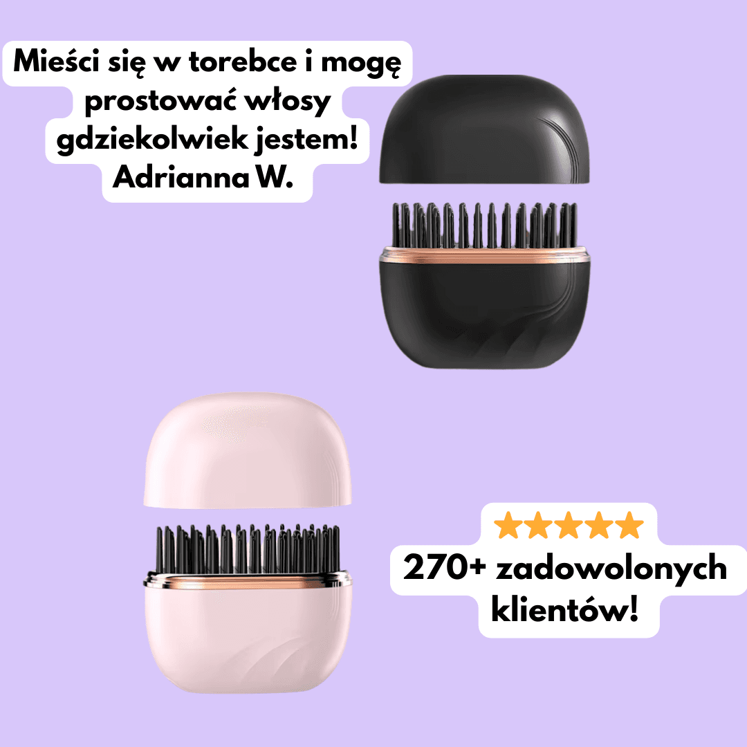 SilkWave™ Mini – Mobilna Prostownica do Torebki